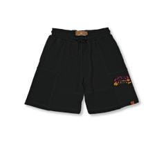 071 | Graffiti Collection | Slogan Print Bermuda Shorts