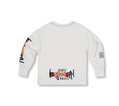 Graffiti Collection | Slogan Print Long Sleeve T-Shirt