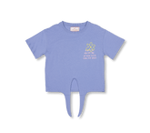 018 | Graffiti Collection | Slogan Print Purple T-Shirt