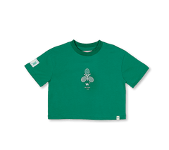 Tennis Collection | Slogan Print Crop T-Shirt