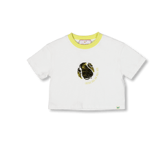 Tennis Collection | Tennis Ball Sequin Detail Tee