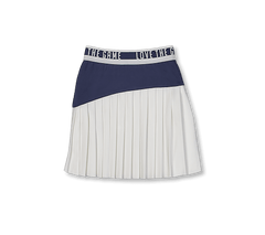 Tennis Collection | Slogan Belt Pleated Sports Skirt