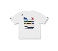 Marine Collection | Slogan Print T-Shirt with Pocket