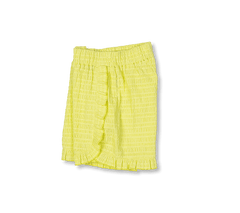 Marine Collection | Ruffle Woven Shorts