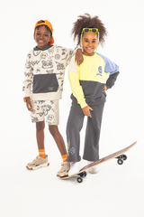 Graffiti Collection | Slogan Print Wide Leg Jogger