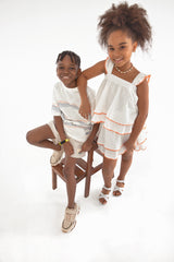 055 | Marine Collection | Slub Jersey Embroidered T-Shirt