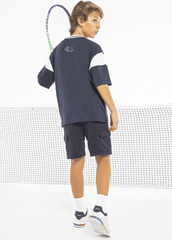 Tennis Collection | Slogan Embroidered T-Shirt