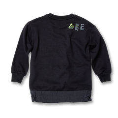 Slogan Print Jersey Sweatshirt