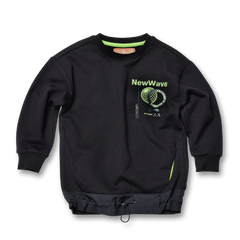 Slogan Print Jersey Sweatshirt