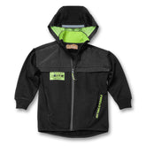 095 | Slogan Print Zip Hoodie