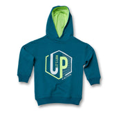 Reflective Slogan Print Hoodie