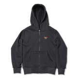 Unisex Plain Zipped Hoodie