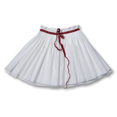 045 | Velvet Ribbon Belt Tutu Skirt