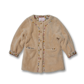 048 | Teddy Floral Print Coat