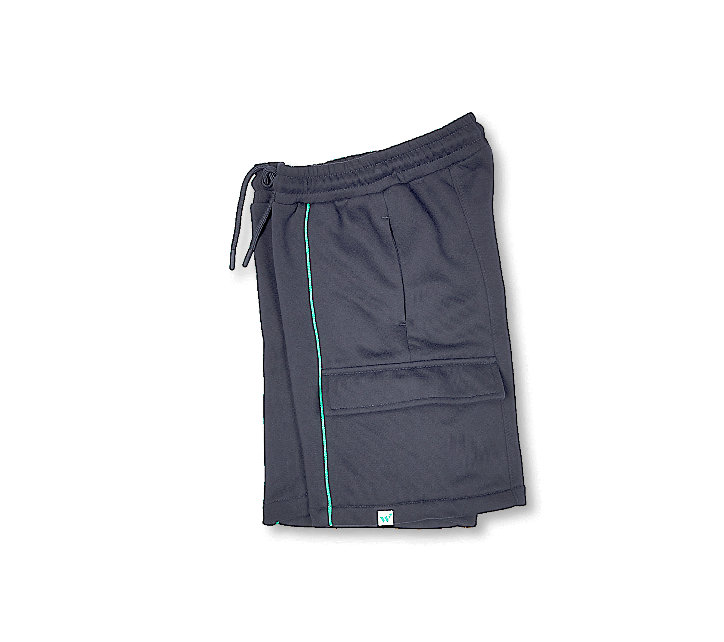 059 | Tennis Collection | Slogan Patch Bermuda Shorts