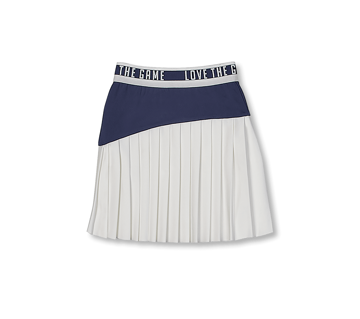 Tennis Collection | Slogan Belt Pleated Sports Skirt