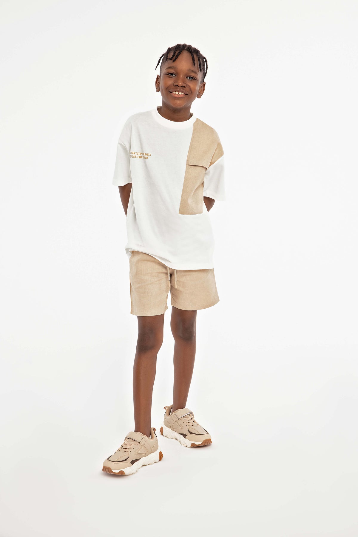 Marine Collection | Slogan Print T-Shirt