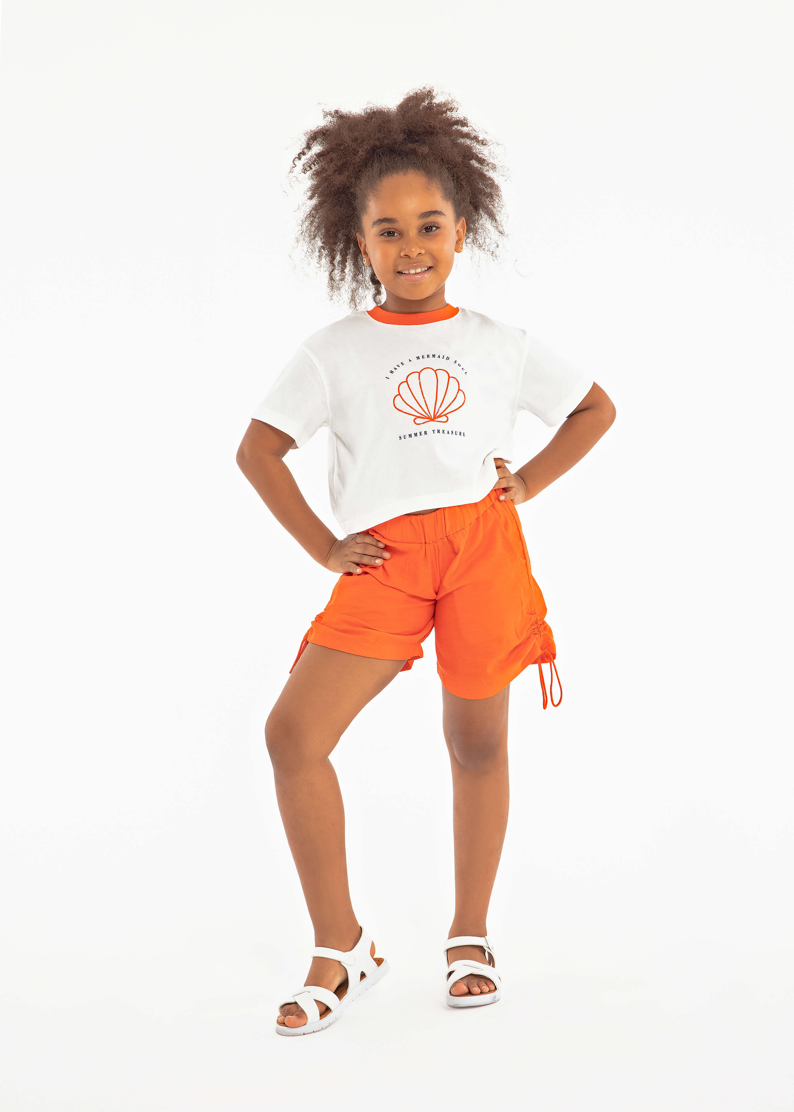Marine Collection | Drawstring Side Shorts