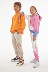 Graffiti Collection | Contrast Colour Puff Print Jogger